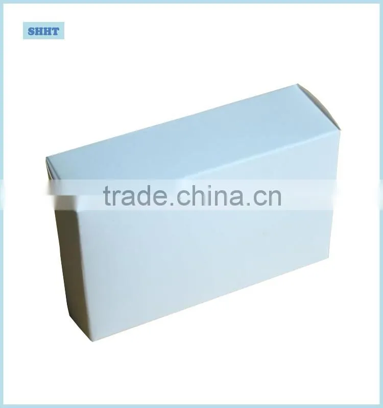 folding kraft paper box with window and customized design