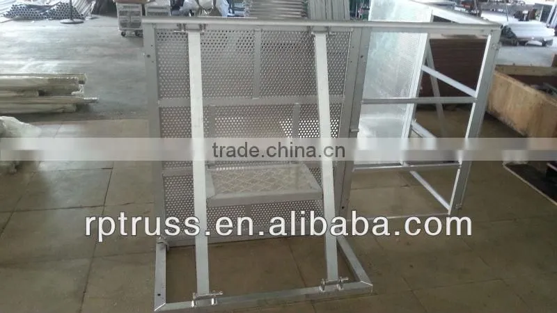 TUV certified aluminum foldable expandable concert barricade