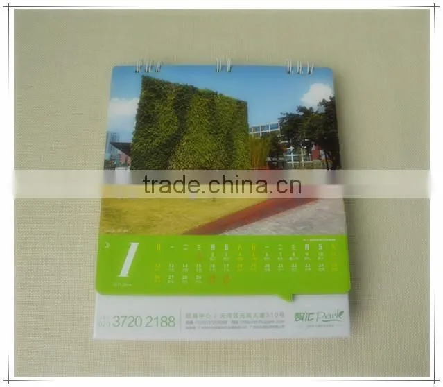 Hot sale business desk calendar table calendar custom printing OEM service