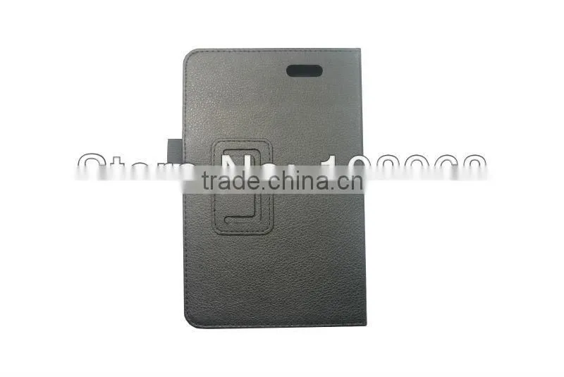 High Quality PU leather case for Asus MemoPad ME172 7' tablet,Black