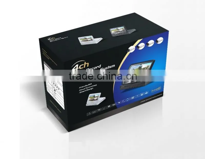 Cheap cctv ip camera kit with nvr kit 4 camera