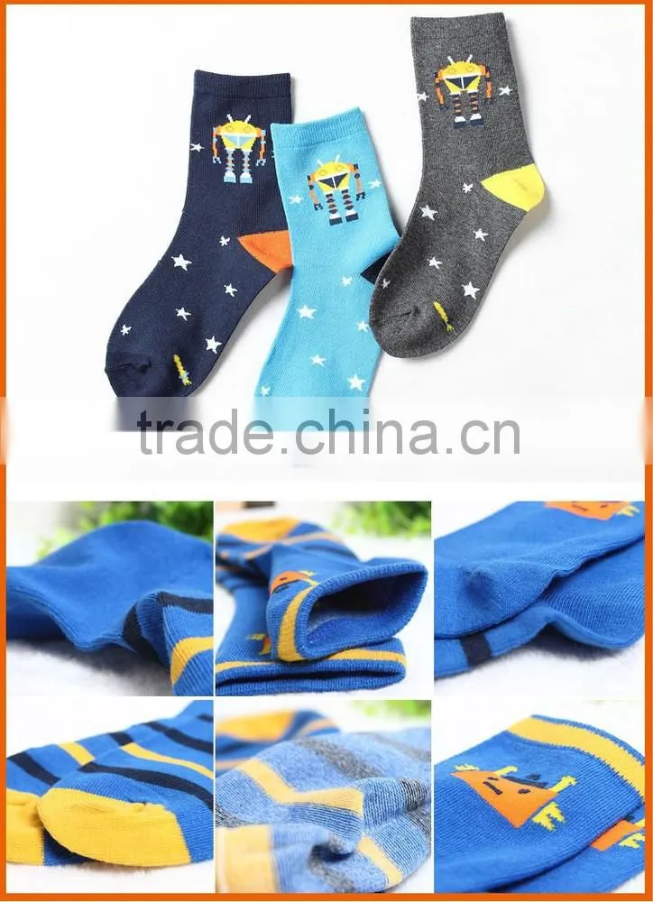teen boys tube cartoon socks,cute boy tube socks ,childrens sock