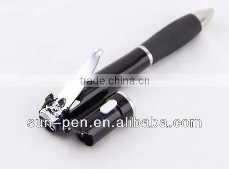 folding multi-funtional LED ball pen