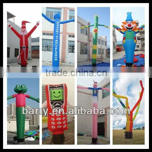 2013CE approved new material large uninhibited manner inflatable dance star