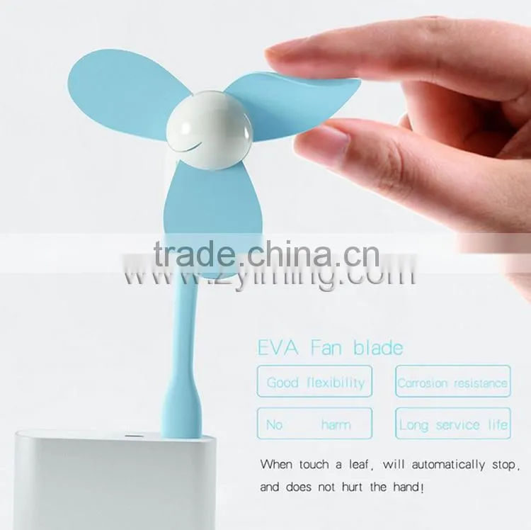 Zyiming hot selling summer mini fan YM-F28 usb led fan with strong wind