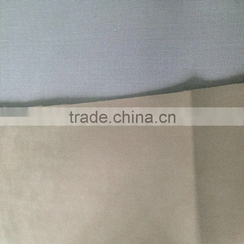 peach skin combined woven fabric
