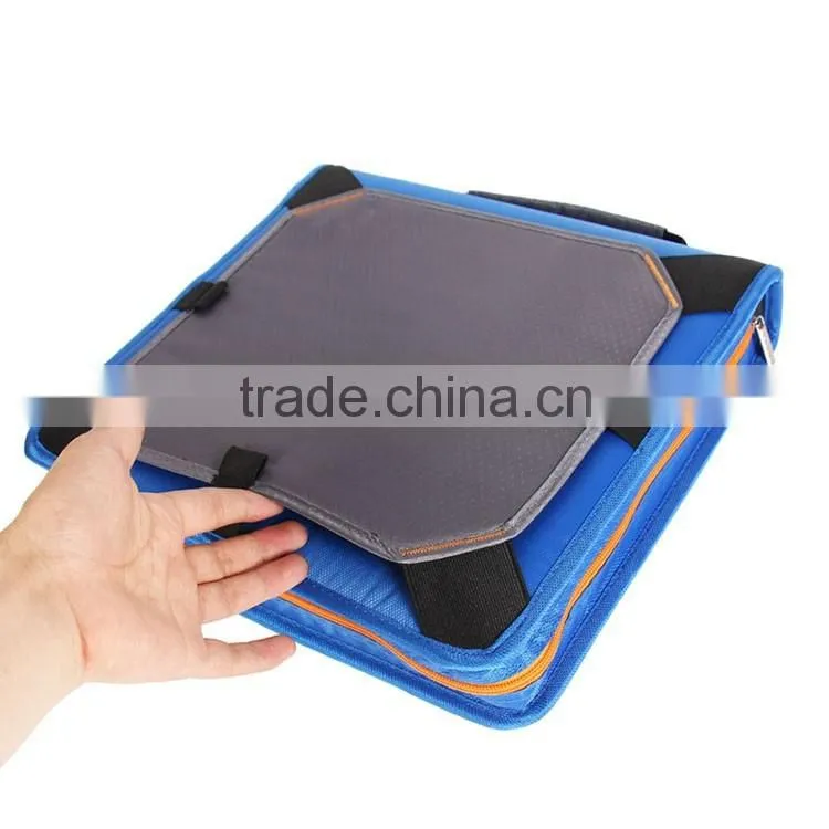 Wholesale Low Price Customized Designs Zipper Binder Padfolio