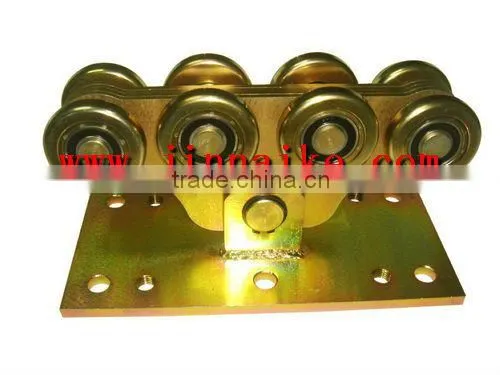 cantilever gate carriage wheel, iron door roller