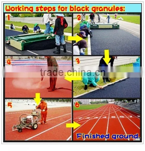 Colored EPDM Rubber Granule-F-V-1630