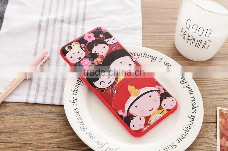 Cute cartoon phone case for Iphone 6 6s