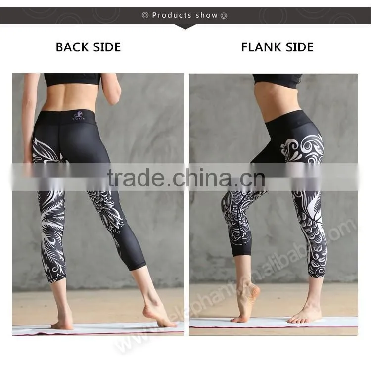 Branded sublimation custom women pants wholesale sportswear manufacturers