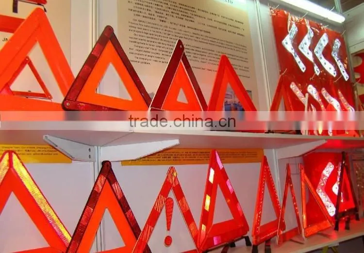 Traffic emergency triangle Warning triangle