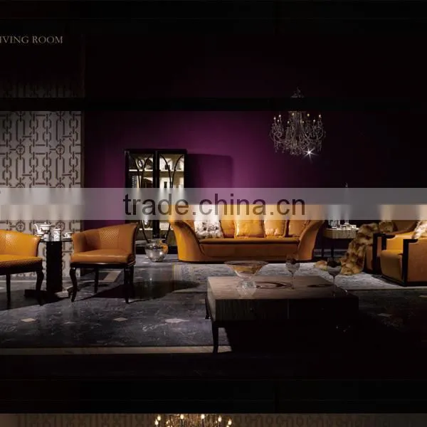 JS01 Three Seater Sofa Full Grain Aniline Leather Sofa JL&C Luxury Home Furniture New Sofa Designs