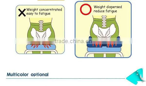 orthopedic seat cushion chair cushion