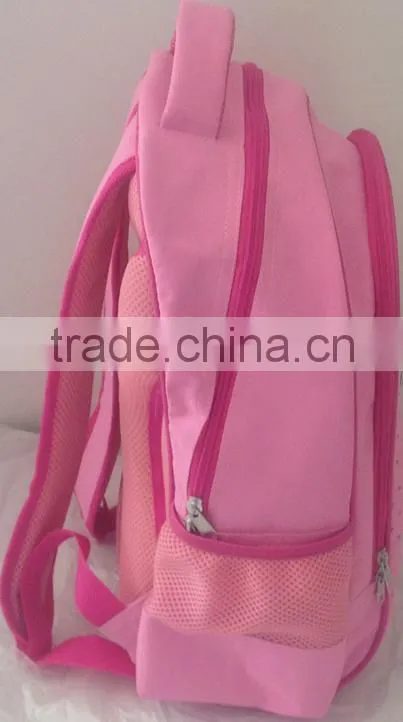 2016 Hot Sale Fashion waterproof Kids school backpack bag