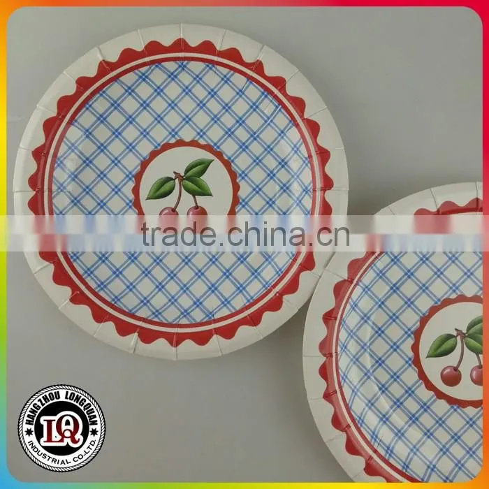 Disposable Kitchenware Paper Plate For Cake