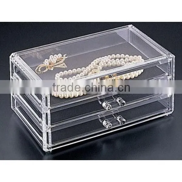 Economic hot selling acrylic jewelry box manufacturer