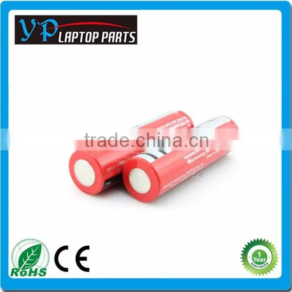 High quality factory wholesale price li-polymer 18650 battery 3.7v 2400mah 2600mah