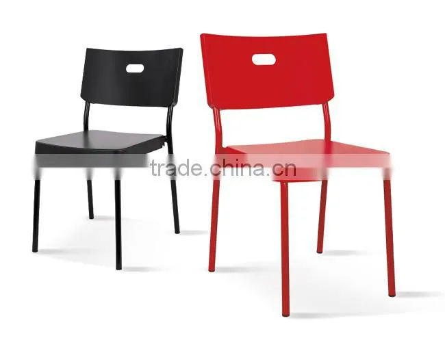 Iron metal chair legs metal frame stackable chair