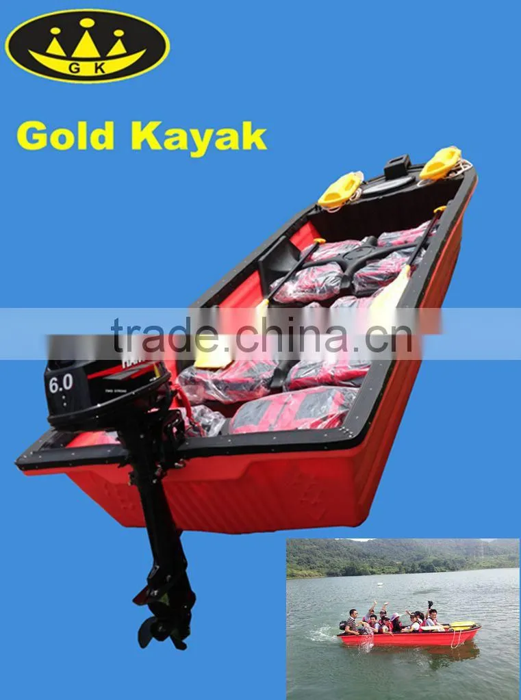 6 people or 8 people fihsing kayak, rescue kayak