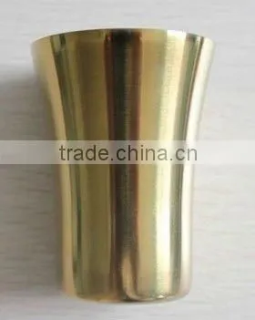 2oz stainless steel and plastic skull shot glass