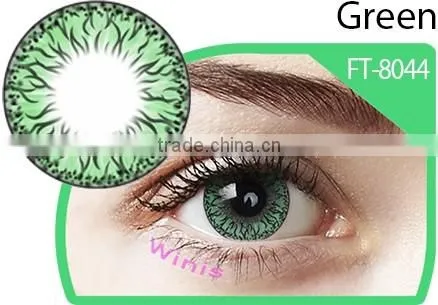New 17mm 1 year big diameter made in korea Lucille Ivy cheap contact lenses from china
