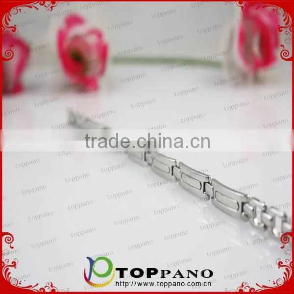 new fashion modern leisure energy stainless steel bracelet for wholesale