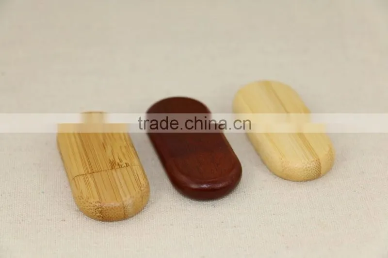 Eco-friendly Customized Logo Laser engraving Wooden USB Flash Driver for promotion