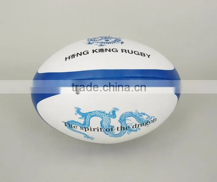 PVC leather soft mini rugby ball