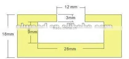 slat wall panel