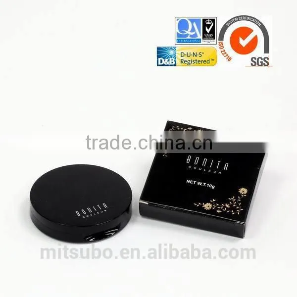 BONITA Sugar Blusher with Compact Mirror included Brush Chemical Powder Blush