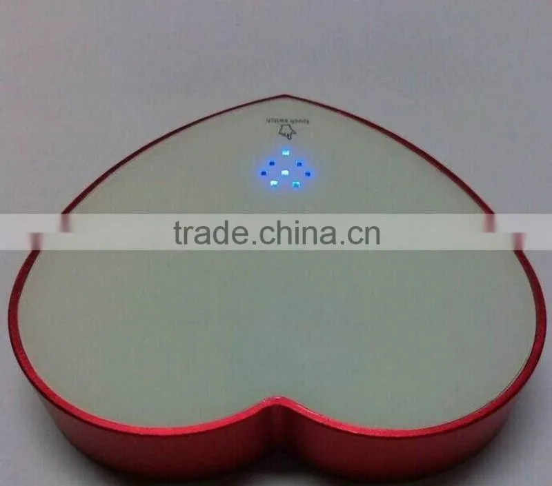 lithium polymer battery power bank 3500mah, heart shade power bank mini portable battery charger
