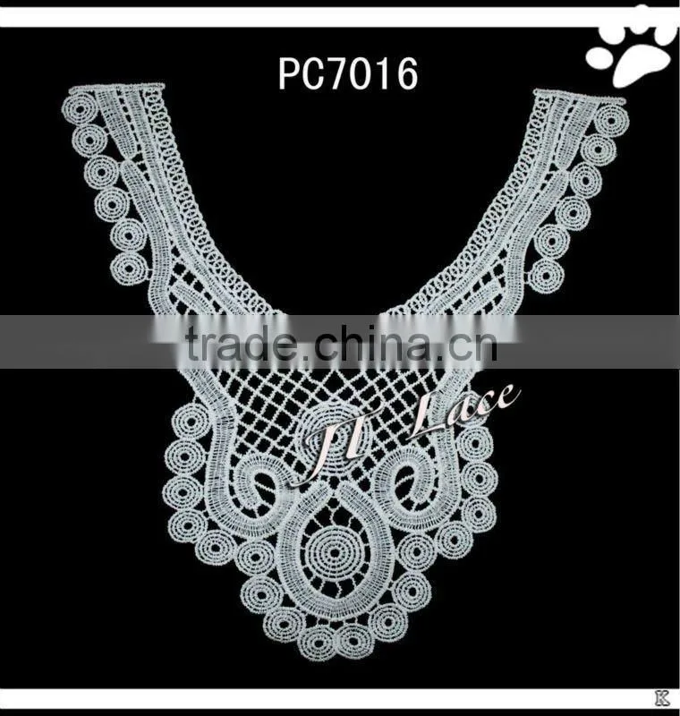 polyester neck lace for dress(PC7020)
