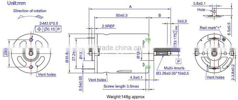 dc motor high speed | RS-540A