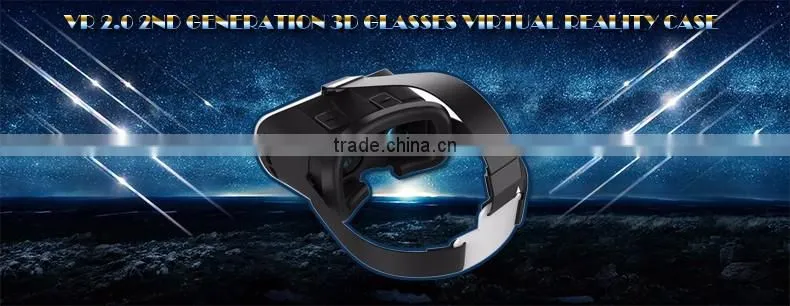 VR virtual augmented reality 3.0 box,frames eye glasses with remote