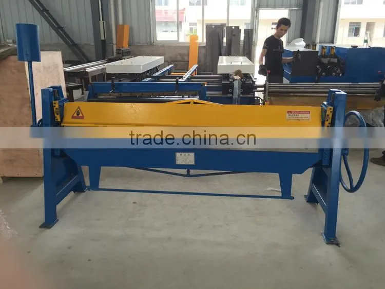 hand operated metal plate bending machine