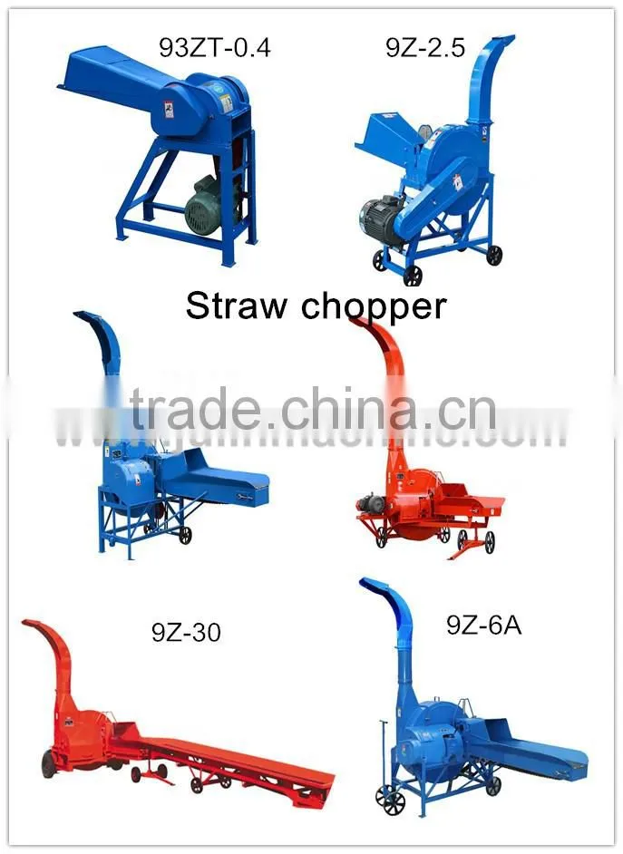 Best quality hay cutter silage straw chopping machine for animal feed