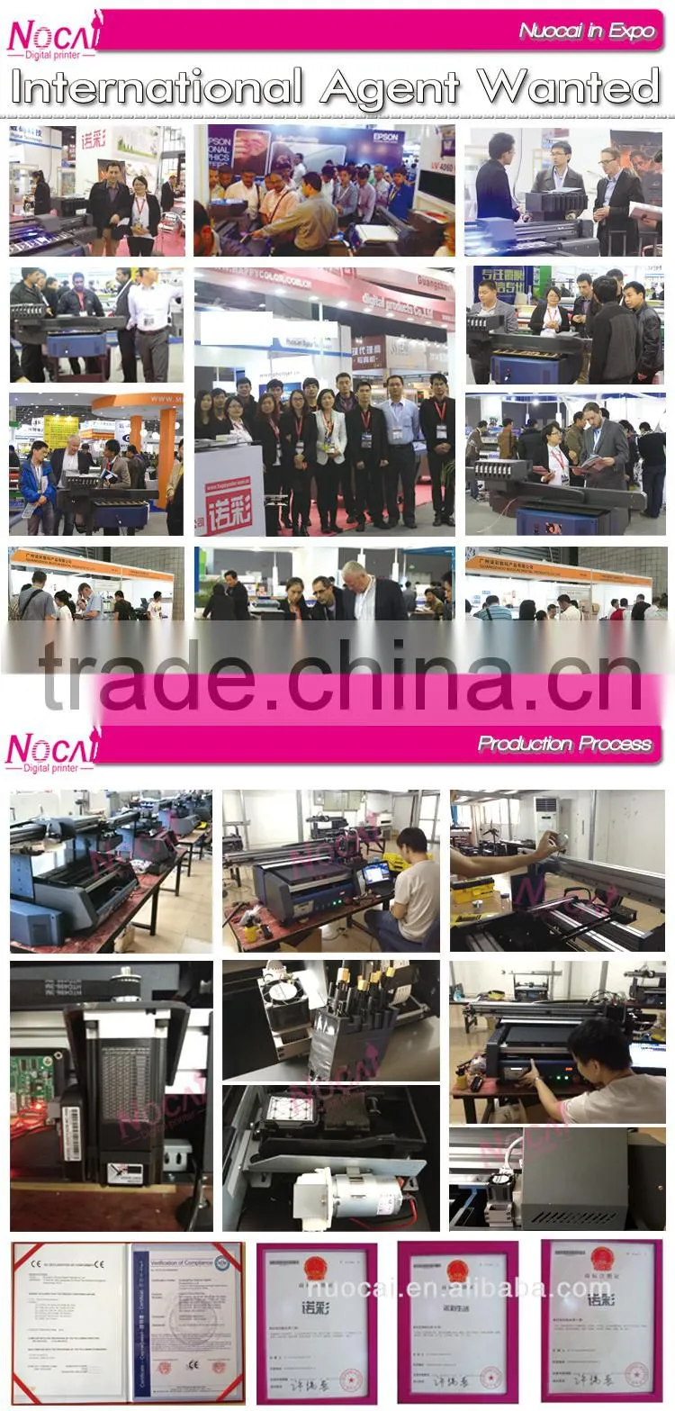 Pequena/A1 Format Glass Digital UV Printer NC-UV0612/Impresora digital UV por Vidrio/Imprimante UV numerique pour verre