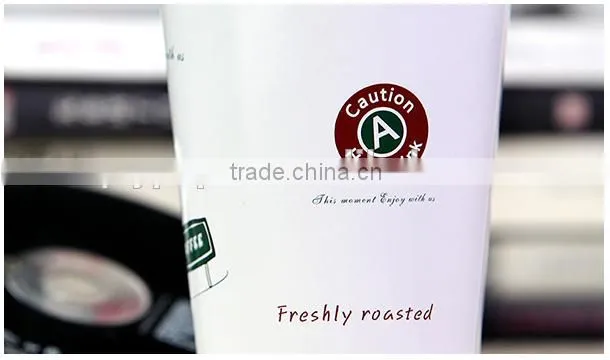 New style paper take away coffee cups wholesale, double wall paper cups