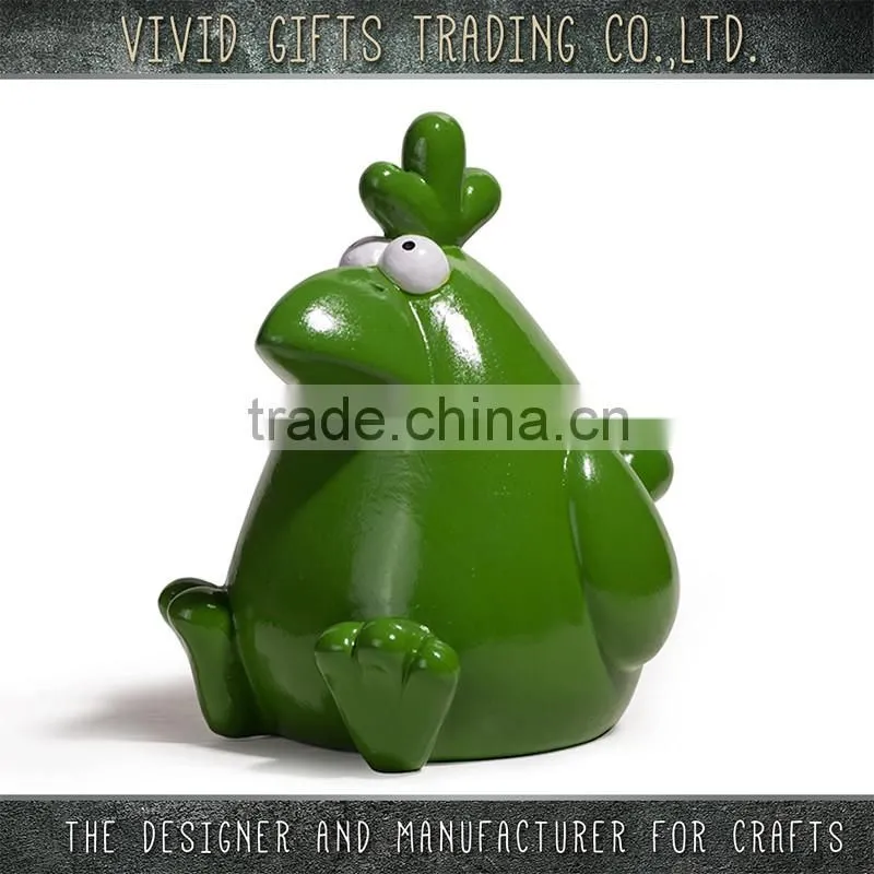 Porcelain Ceramic cock sitting decoration home