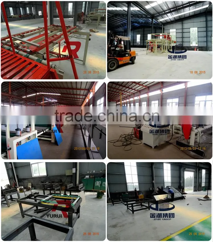 small capacity gypsum ceiling board making machine/pvc laminated gypsum ceiling board making machine