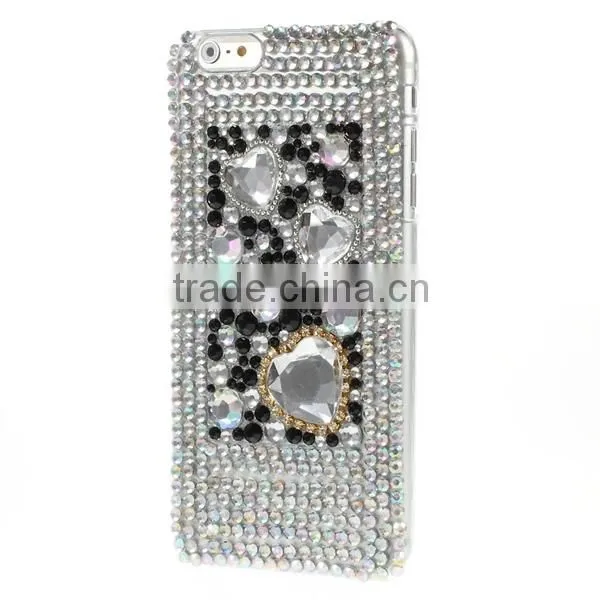 Mobile Phone Accessory Diamond pc Case For IPhone 6 Plus ,Cell Phone Accessory Wholesale