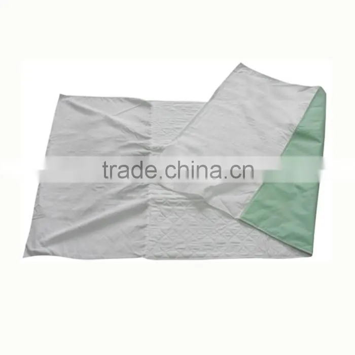 Free Sample Ultra Soft 4 Layer Waterproof Adults Hospital Reusable Incontinence Underpad