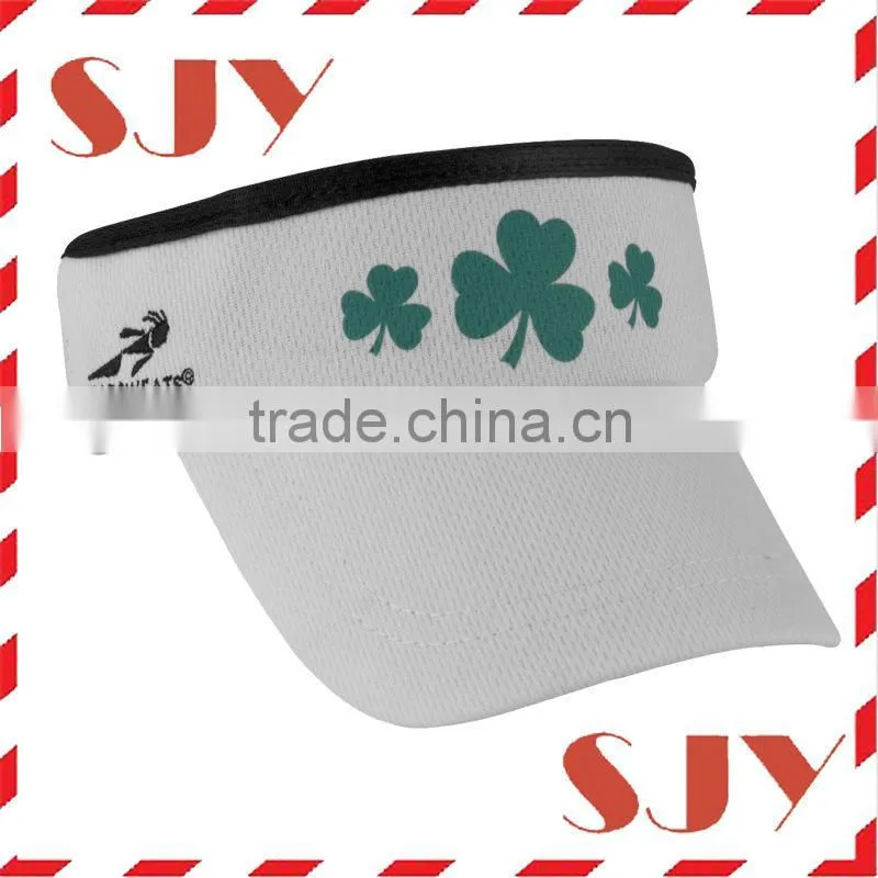 fashion design golf visor hat wholesale visors caps