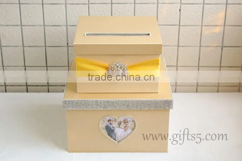 Elegant Handmade wedding fund money box