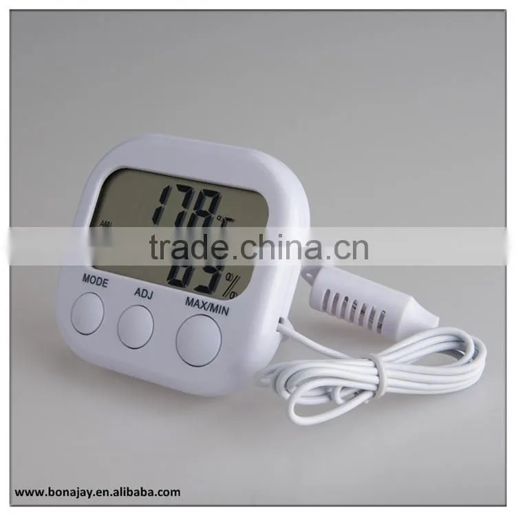 factory wholesale digital thermo hygrometer and clock