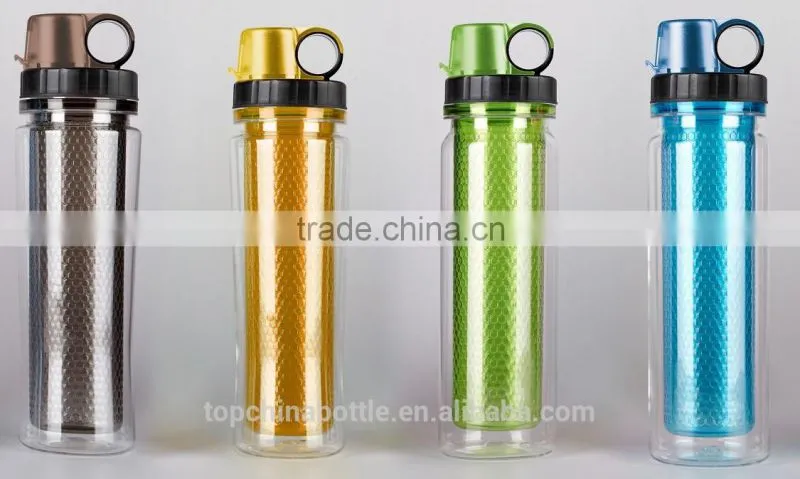 BPA free 550ml Double-wall Thermos sports bottle