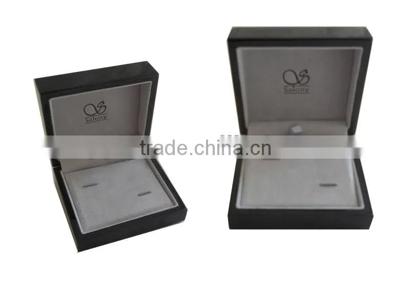 Spray lacquer Wood Cufflink Ring Box