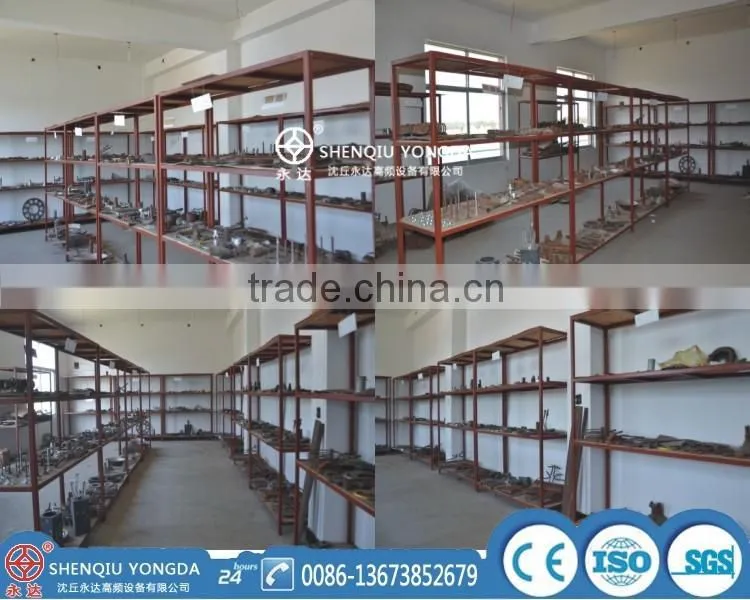 Auto feeding steel bars induction forging furnace