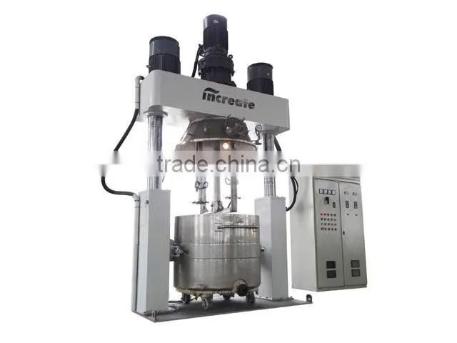 Double planetary power mixer